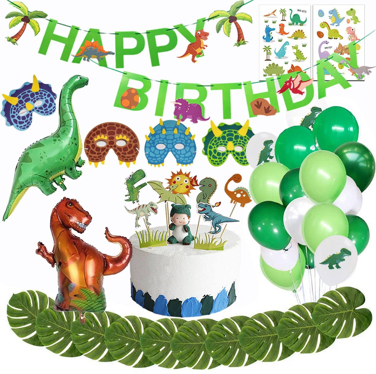 Green Balloon Arch Decoration Kit – Party Balloon Garland Set