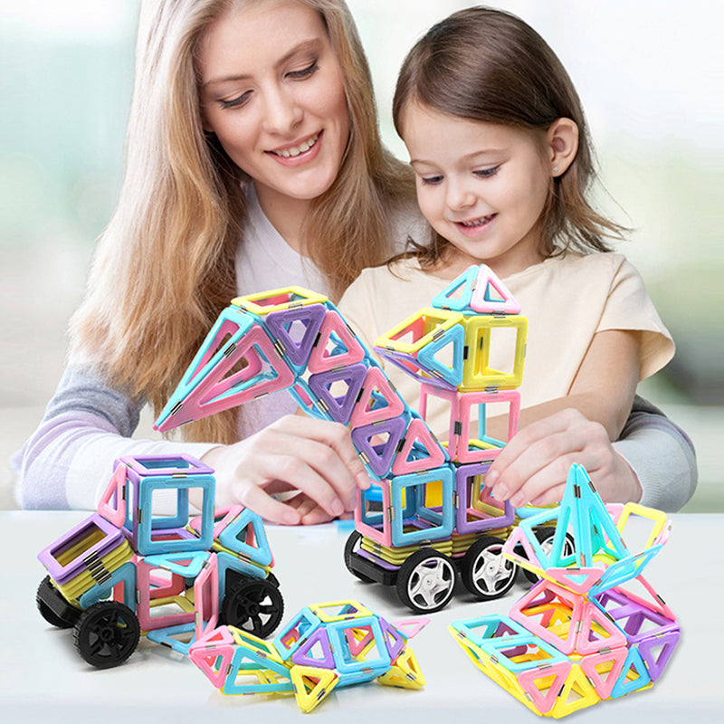 Magnetic Building Blocks – Creative STEM Toy Set for Kids