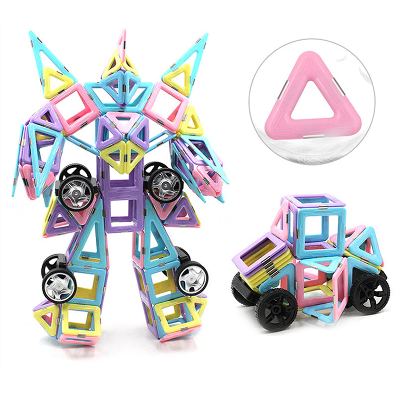 Magnetic Building Blocks – Creative STEM Toy Set for Kids