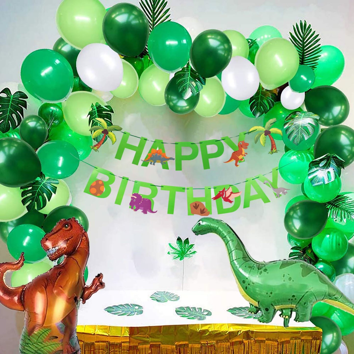 Green Balloon Arch Decoration Kit – Party Balloon Garland Set