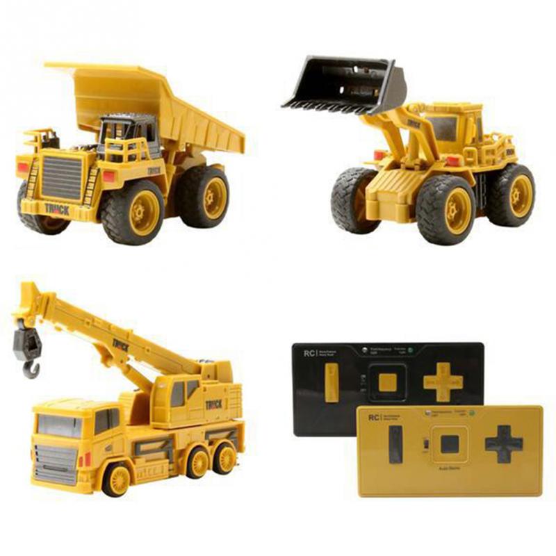 Mini RC Construction Truck – Remote Control Bulldozer Toy