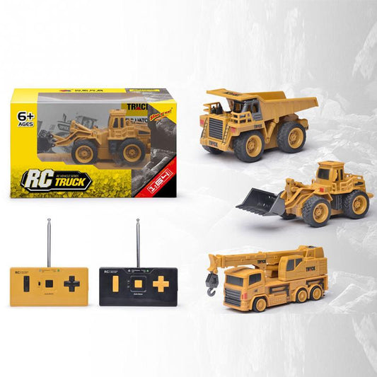 Mini RC Construction Truck – Remote Control Bulldozer Toy