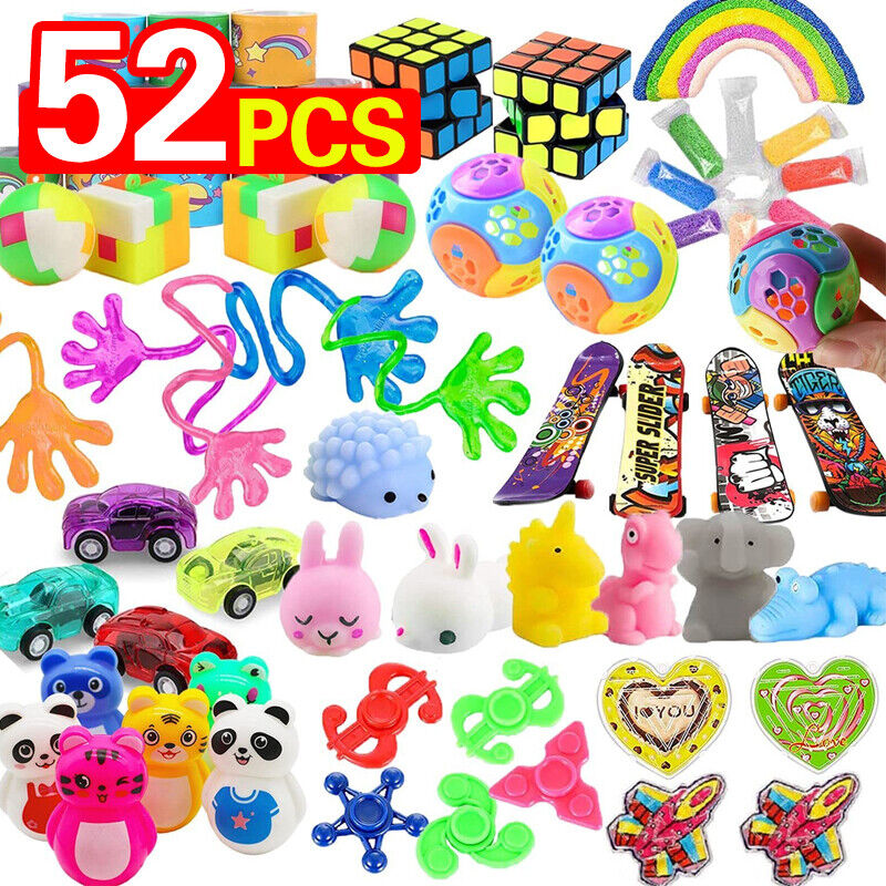 52 PCS Kids Party Favors Toy Set – Party Bag Fillers & Pinata Toys