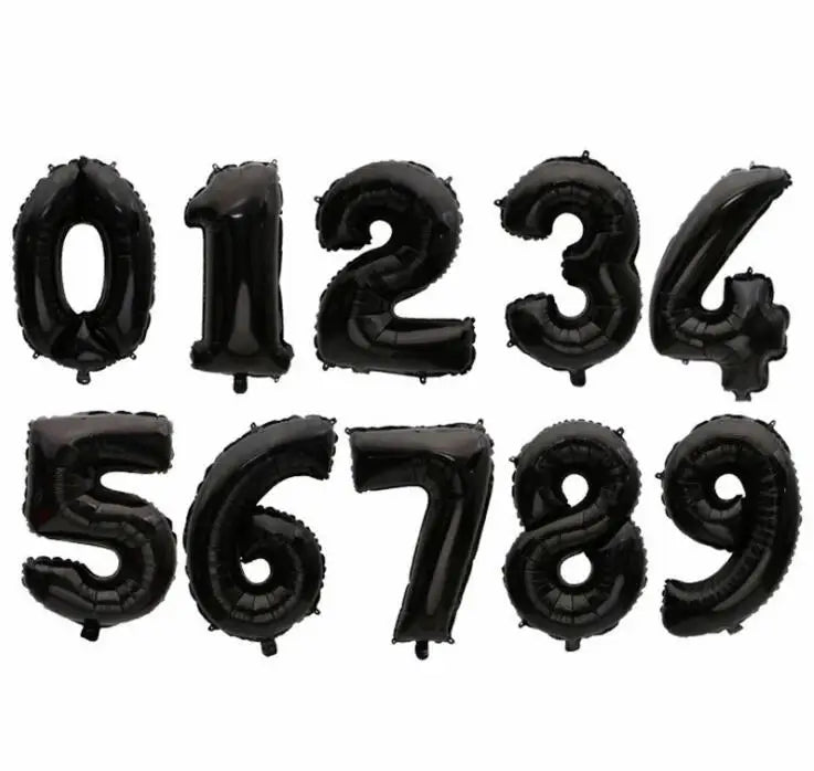 Number Birthday Balloon – Large Foil Number Balloon (16" / 32")