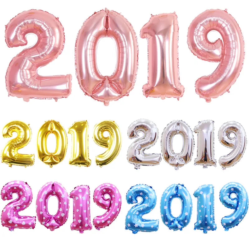 Number Birthday Balloon – Large Foil Number Balloon (16" / 32")
