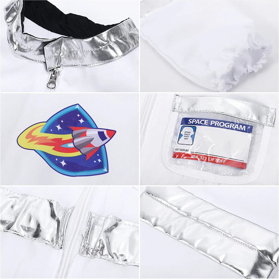 Children’s Astronaut Costume – Space Suit Fancy Dress Outfit