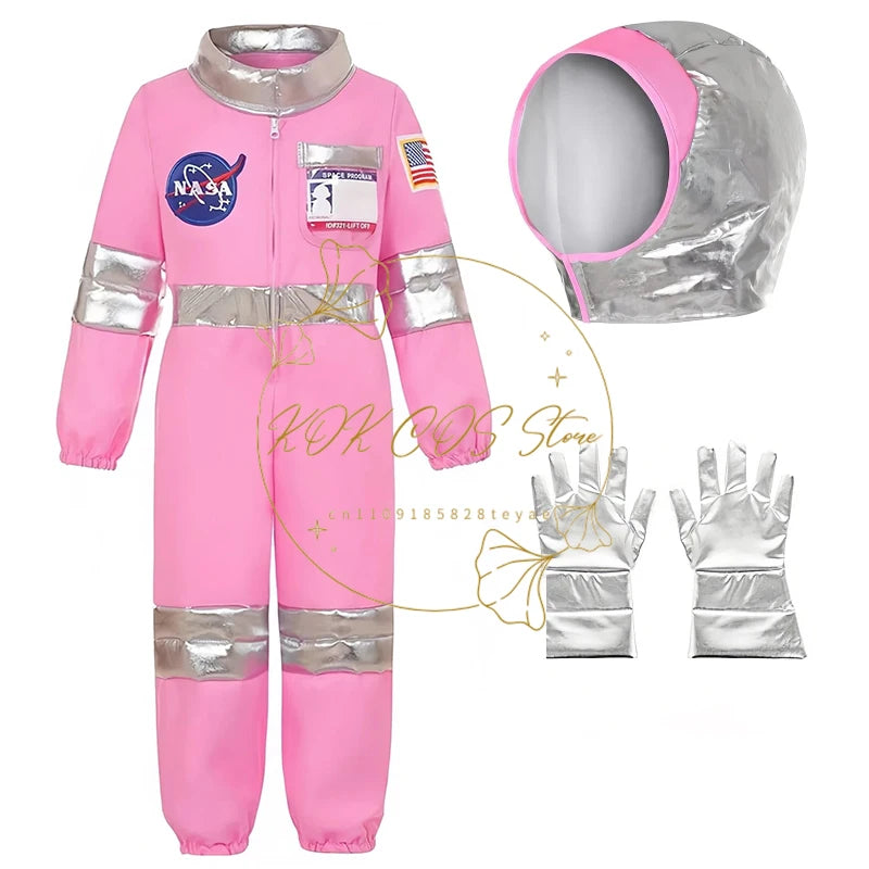 Children’s Astronaut Costume – Space Suit Fancy Dress Outfit