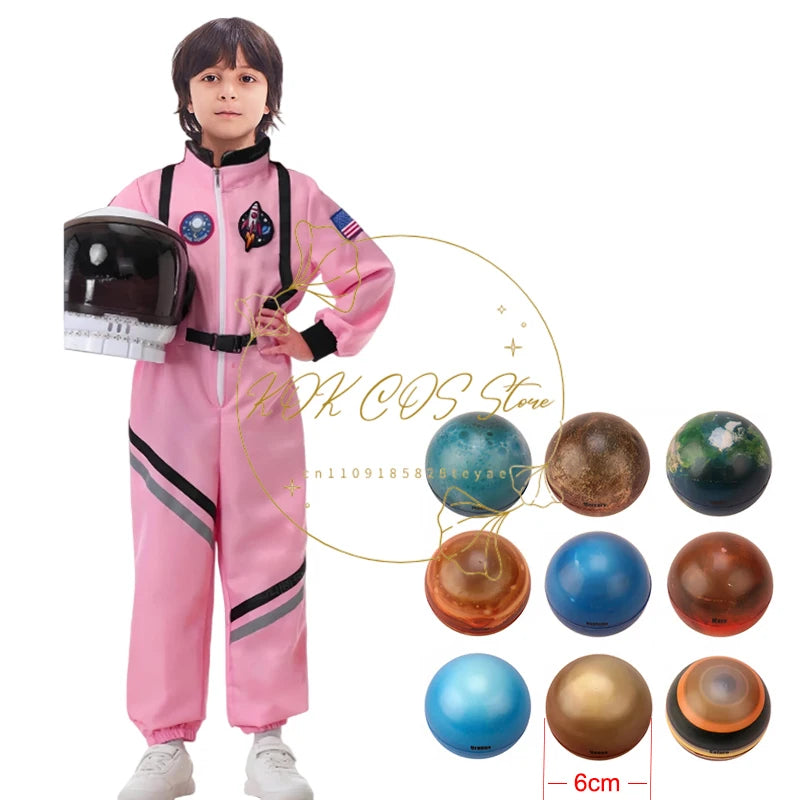 Children’s Astronaut Costume – Space Suit Fancy Dress Outfit