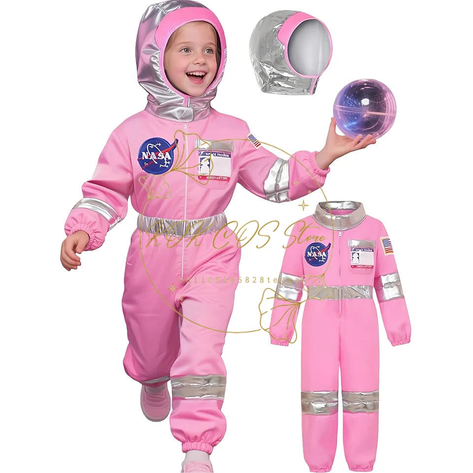 Children’s Astronaut Costume – Space Suit Fancy Dress Outfit