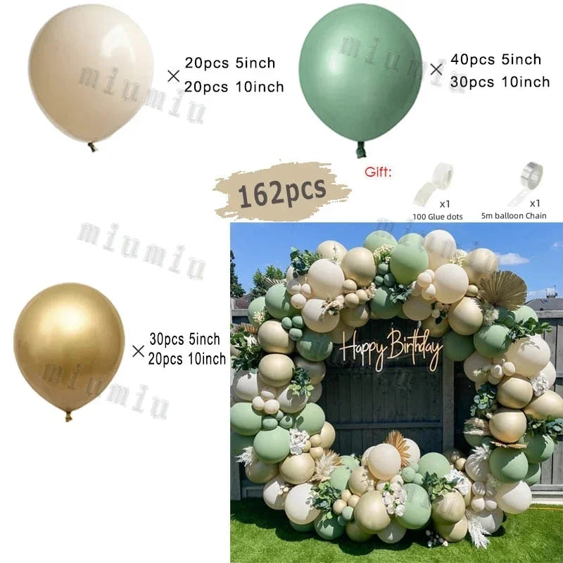 Jungle Safari Balloon Arch Kit – Animal Birthday Party Decoration Garland
