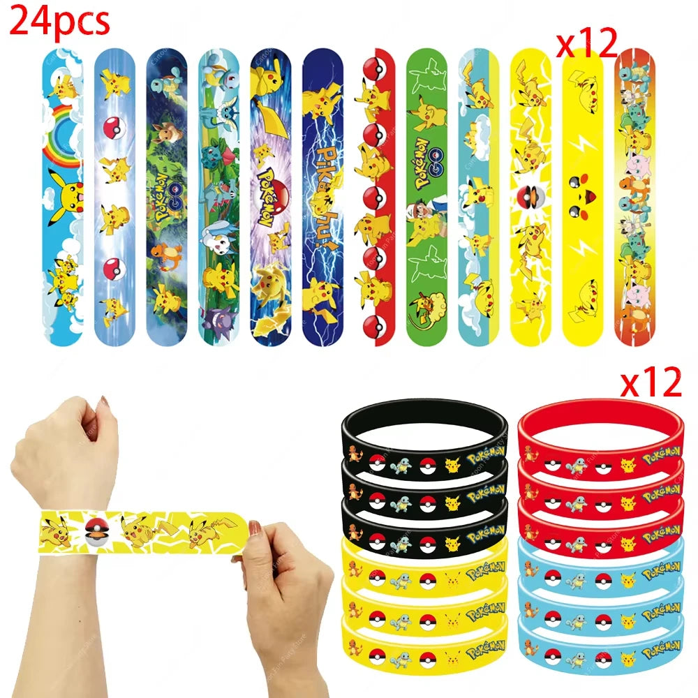 Kids Cartoon Party Favor Bundle – Stamps, Stickers & Balloons
