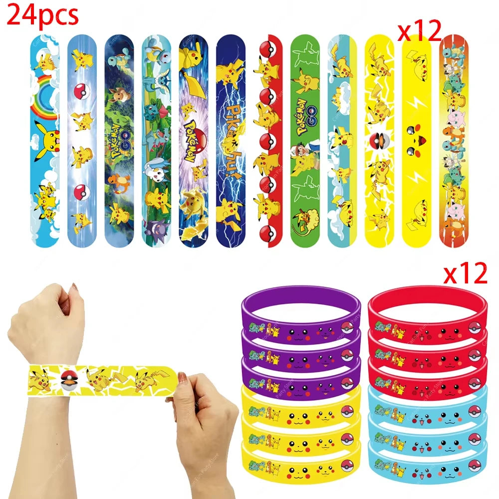 Kids Cartoon Party Favor Bundle – Stamps, Stickers & Balloons