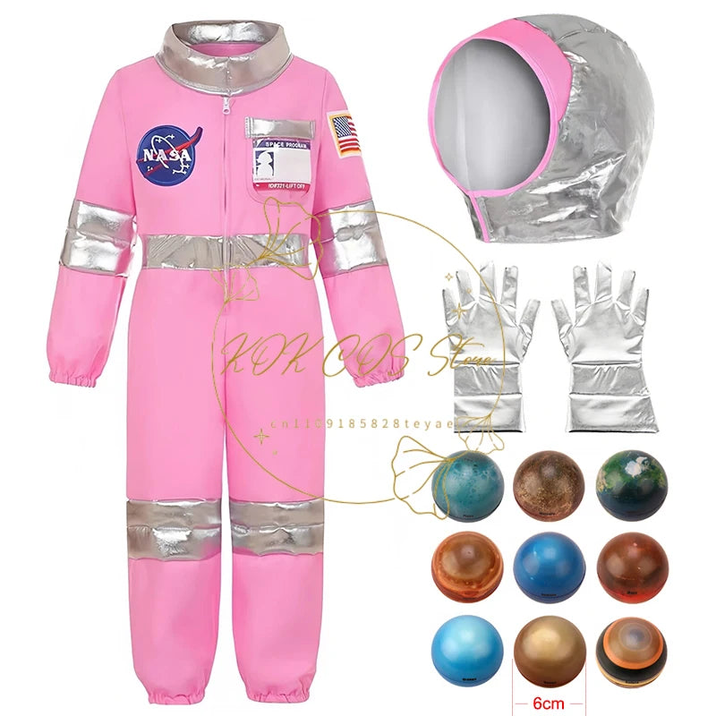 Children’s Astronaut Costume – Space Suit Fancy Dress Outfit