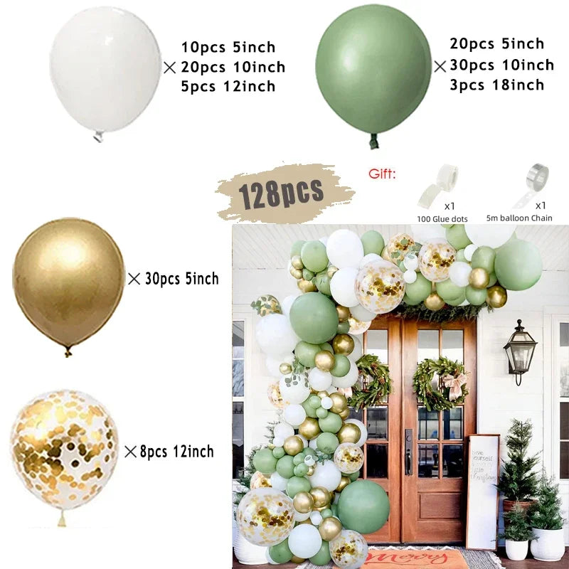 Jungle Safari Balloon Arch Kit – Animal Birthday Party Decoration Garland