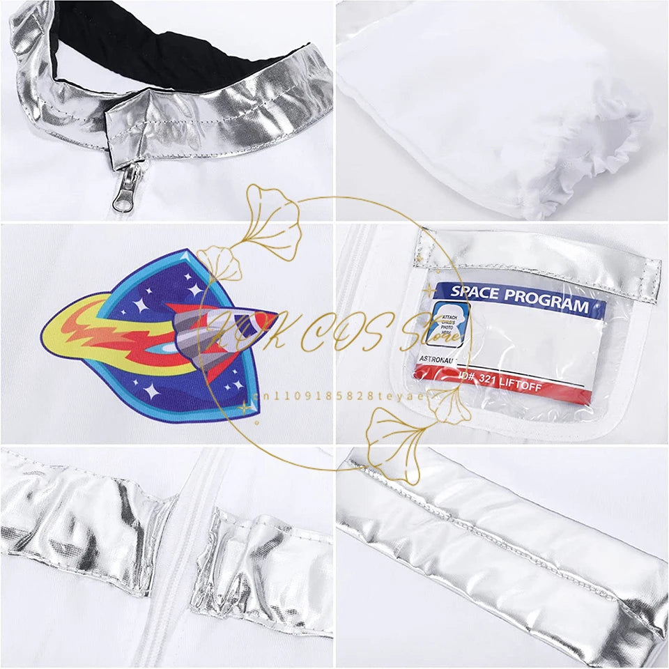 Children’s Astronaut Costume – Space Suit Fancy Dress Outfit