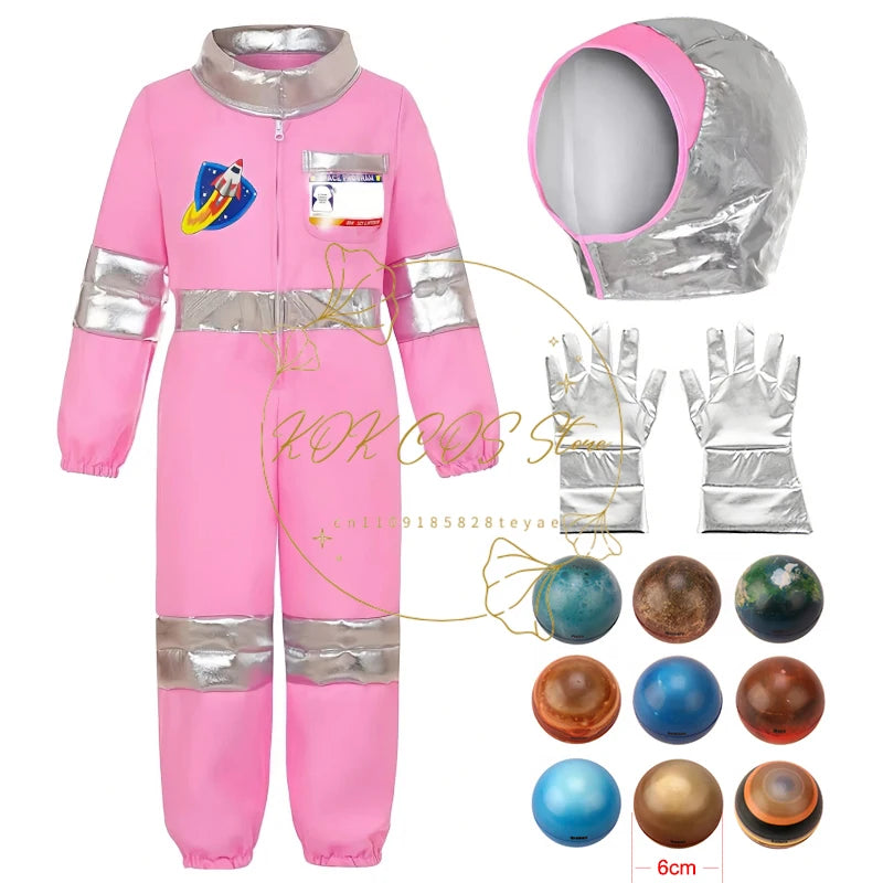 Children’s Astronaut Costume – Space Suit Fancy Dress Outfit