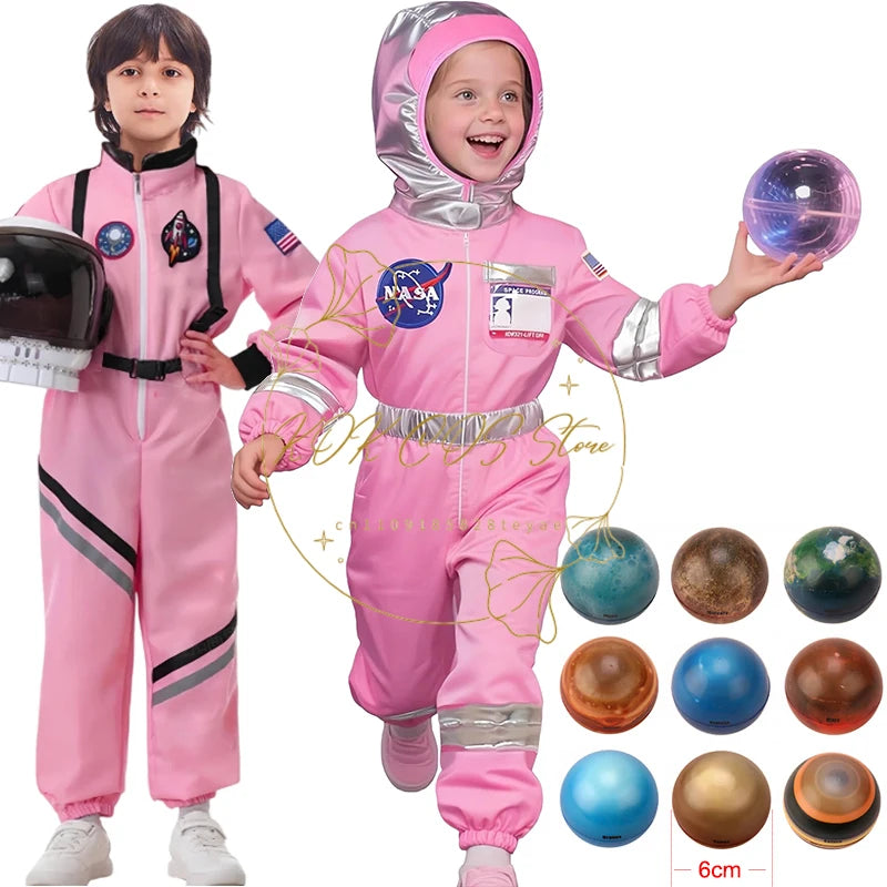 Children’s Astronaut Costume – Space Suit Fancy Dress Outfit