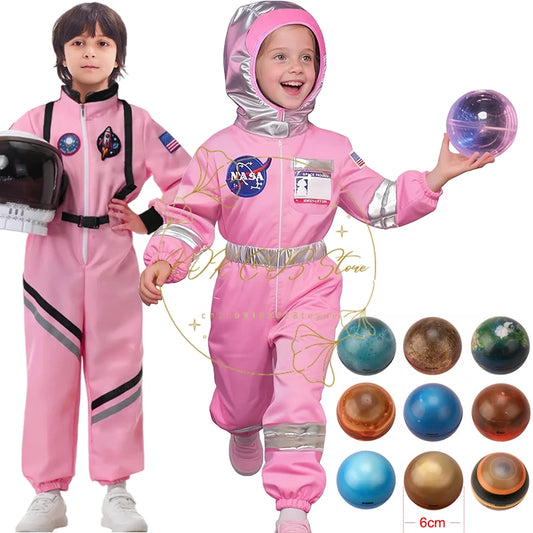 Children’s Astronaut Costume – Space Suit Fancy Dress Outfit