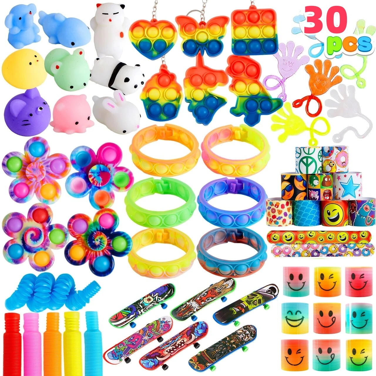 Fidget Toy Party Bag Fillers – Kids Birthday Party Favor Bundle