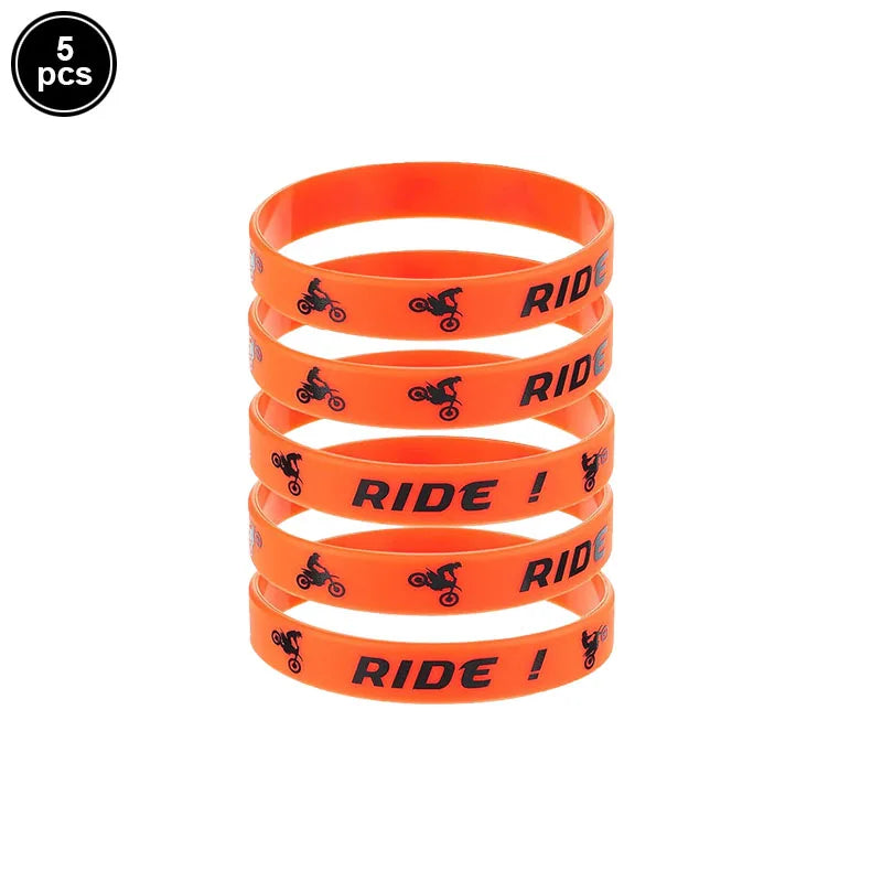 Dirt Bike Birthday Party Decoration Set – Banner, Plates, Cups & Balloons