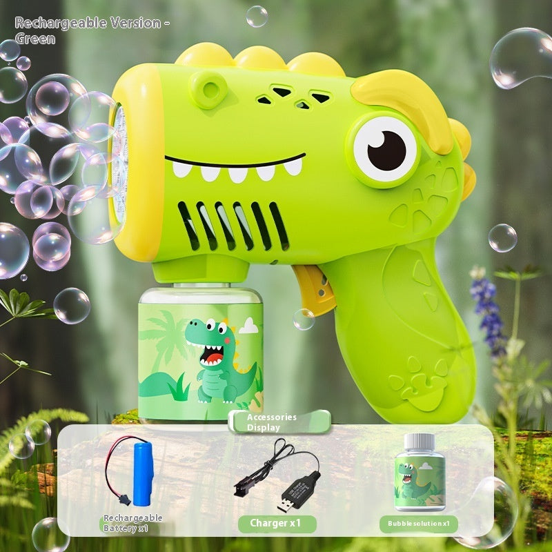 Automatic Bubble Machine Gun for Kids – Electric Bubble Blaster Toy
